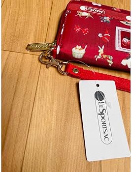 Amazon.co.jp: ピンクハウス&レスポートサック コラボ 長財布 タテ：約